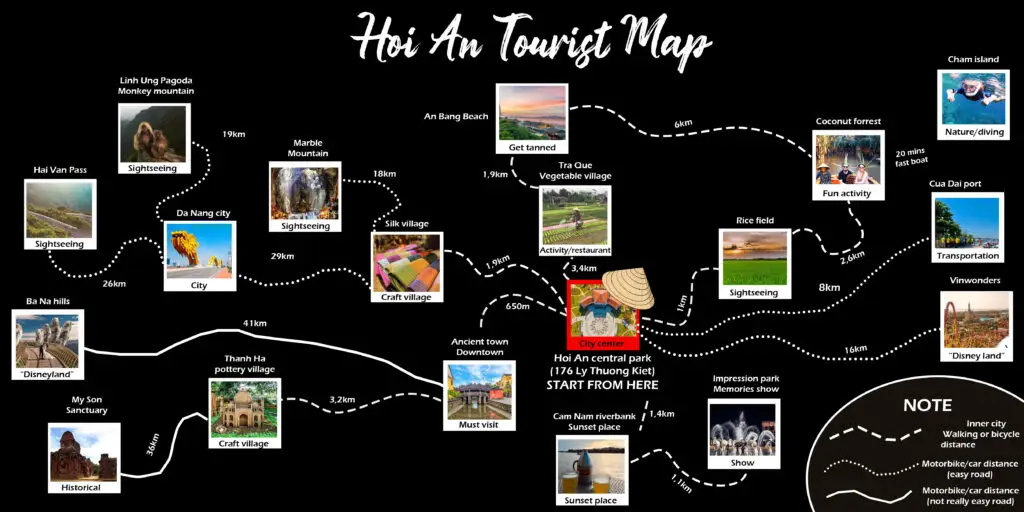 DỊCH VỤ/TIỆN ÍCH 9 Tourist map no color
